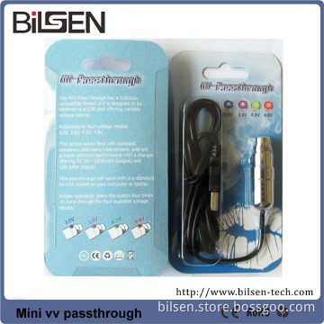 Portable mini e cigarette,mini vv passthrough